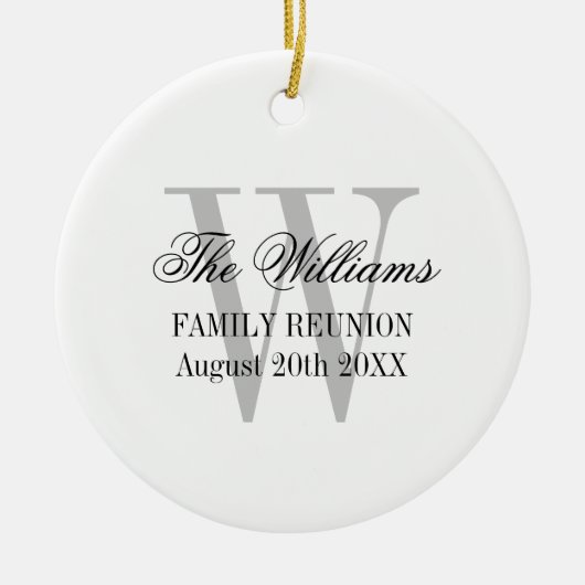 Gezinshereniging ornament kerstboom (Voorkant)