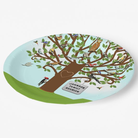 Gezinshereniging Papieren Bordje (Gekanteld)