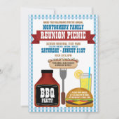 Gezinshereniging Picnic Uitnodigingen (Voorkant)