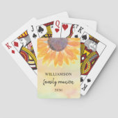 Gezinshereniging Pokerkaarten (Achterkant)