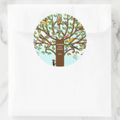 Gezinshereniging Ronde Sticker (Tas)