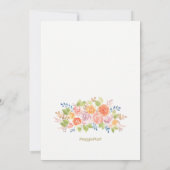 Gezinshereniging  Roos Kaart (Achterkant)