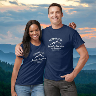 gezinshereniging Trip Cool Mountain Peaks T-shirt