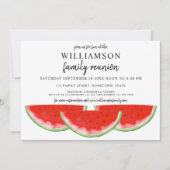 Gezinshereniging watermeloen kaart (Voorkant)