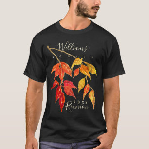 Gezinshereniging Waterverf terugval T-shirt