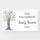 gezinsherenigingsbanner spandoek (Horizontaal)