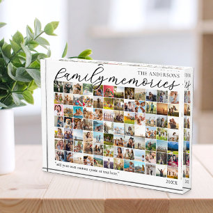 Gezinsherinneringen gepersonaliseerde 84 Afbeeldin Fotoblokken