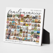 Gezinsherinneringen gepersonaliseerde 84 Afbeeldin Fotoplaat (Zijkant)