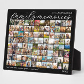 Gezinsherinneringen Gepersonaliseerde 96 Fotocolla Fotoplaat (Zijkant)