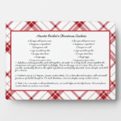 Gezinsherwinning kerst keepomwille fotoplaat (voorkant)