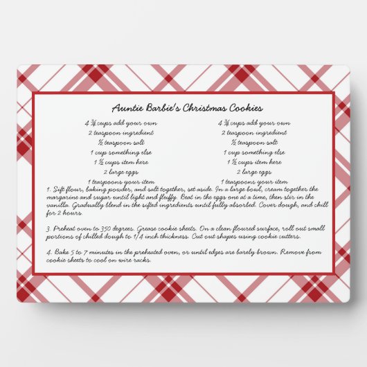 Gezinsherwinning kerst keepomwille fotoplaat (voorkant)