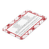 Gezinsherwinning kerst keepomwille magneet (Linkerzijde)