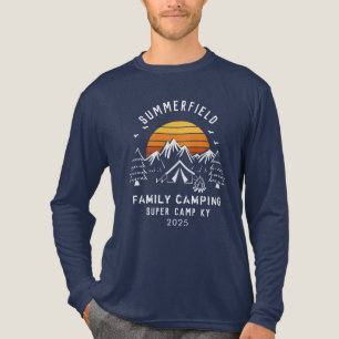 Gezinskampeertocht aangepast ontwerp Tri-Blend shirt