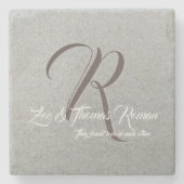 Gezinsmarmer onderzetter (Voorkant)