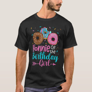 Gezinsmat van Donut van het meisje van de geboorte T-shirt