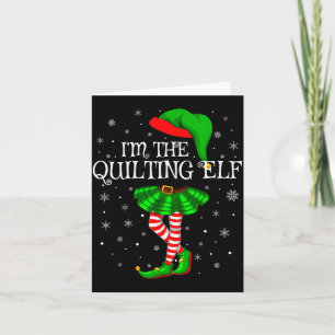 Gezinsmatching Vrouwen Meisjes Ik ben de Quilting  Kaart