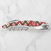 Gezinsmonogram kerstmis kurkentrekker (Achterkant)