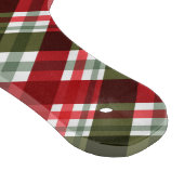 Gezinsmonogram kerstmis snijplank (Hoek)