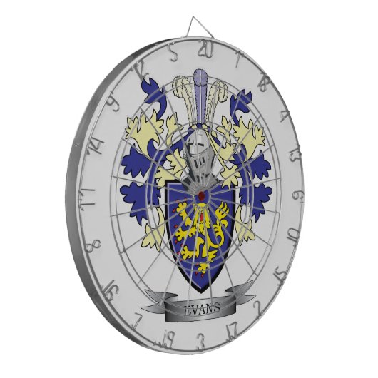 Gezinssteunlaag Evans Dartbord (Voorkant Links)