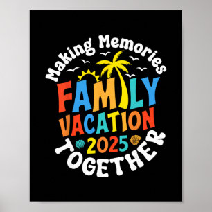 Gezinsvakantie 2025 Overeenkomstige Familiebijeenk Poster