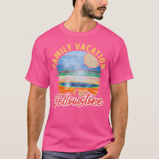 Gezinsvakantie bij geelsteen t-shirt