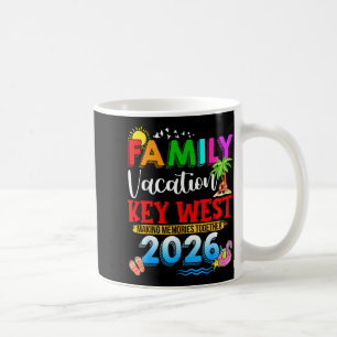 Gezinsvakantie key west 2026 bijpassende groepszom koffiemok
