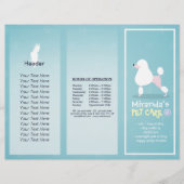 Gezinsverzorging van salon met tri-Fold Brochures (Voorkant)