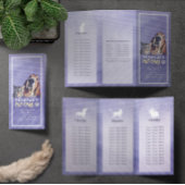 Gezinsverzorging van salon met tri-Fold Brochures