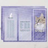 Gezinsverzorging van salon met tri-Fold Brochures (Voorkant / Achterkant)