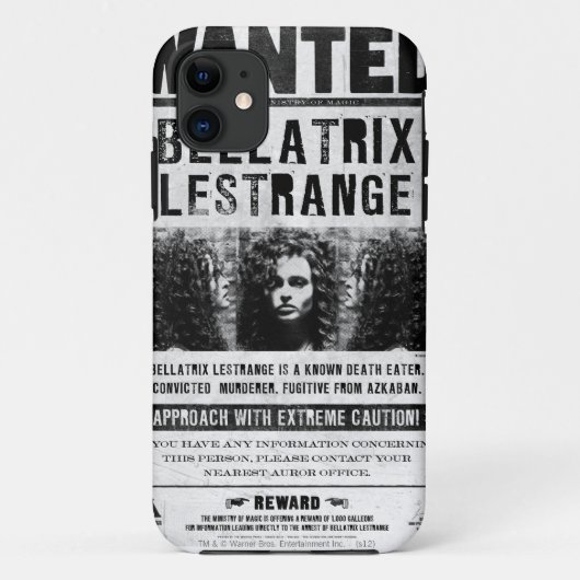 Gezocht Bellatriz Lestrange Case-Mate iPhone Case (Achterkant)