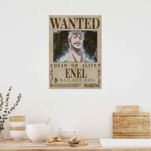 Gezocht één stuk Enel Poster (Keuken)