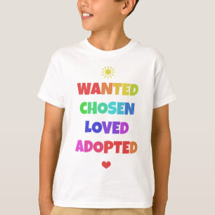 Gezocht gekozen Goedgekeurd Goedgekeurd T-shirt op