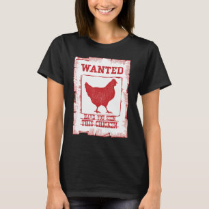 Gezocht, heb je deze kip gezien? t-shirt