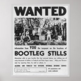 Gezocht: illegale stookapparatuur, 1949. Oorspronk Poster