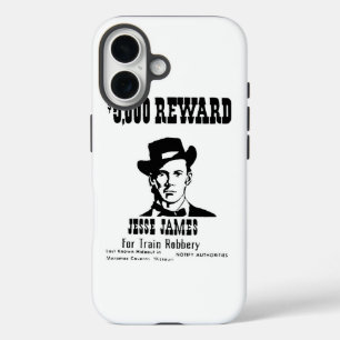 Gezocht Jesse James iPhone 16 Hoesje