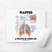 Gezocht naar een ademhaling van verse lucht (ademh muismat (Met muis)