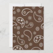 Gezocht Poster Cowgirl/Cowboy Birthday Kaart (Achterkant)