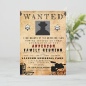 Gezocht Poster Familie reunion Barbeque Uitnodigin Kaart (Staand voorkant)