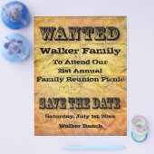 Gezocht Poster Flyer (Enkel)