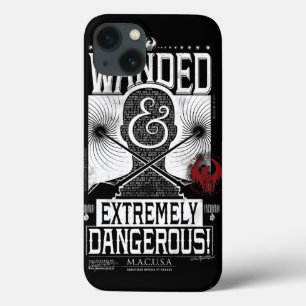 Gezocht Poster met veel en zeer gevaarlijke eigens iPhone 13 Hoesje