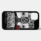 Gezocht Poster met veel en zeer gevaarlijke eigens Case-Mate iPhone Case (Achterkant (horizontaal))