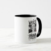 Gezocht Poster met veel en zeer gevaarlijke eigens Mok (Voorkant rechts)