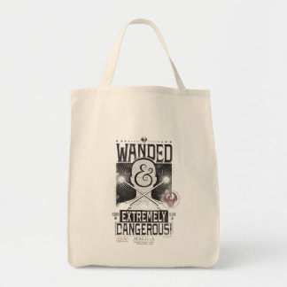 Gezocht Poster met veel en zeer gevaarlijke eigens Tote Bag