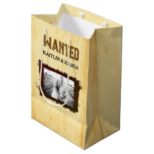 Gezocht Poster Wedding 🤠 Aangepaste foto Medium Cadeauzakje