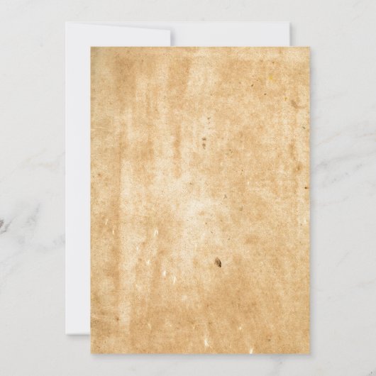 Gezocht Poster,  Westerne verjaardag Kaart (Achterkant)