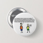 Gezocht Ronde Button 5,7 Cm (Voorkant /achterkant)