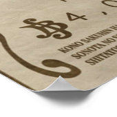 Gezocht Shanks shanks bounty Poster (Hoek)