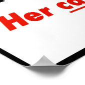 Gezocht voor moord — Kader Poster (Hoek)