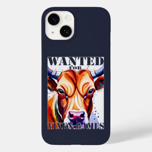 Gezocht voor Vixen Games Big Bull poster kunst Case-Mate iPhone Case (Achterkant)