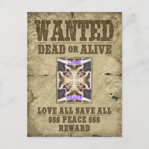 Gezocht Vrede, Liefde en Inspiratie: Verspreid Har Briefkaart